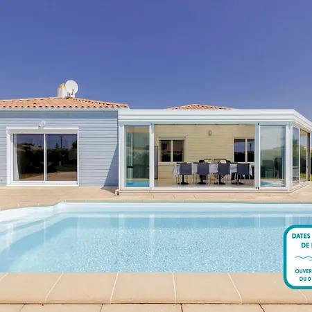 - 6 Personnes, Maison Piscine Ferienhaus Le Fenouiller